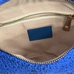 BTB Los Angeles Women’s Cobalt Blue Straw Raffia Lucia Knotted Hobo Bag Photo 7