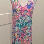 Lilly Pulitzer  Blythe V Neck Swing Dress Sz S (fits like a medium) Photo 0