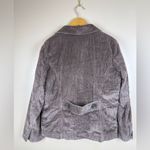 J. Jill | Women's Brown Corduroy Double Breasted Jacket Size M Tall Pea Coat Photo 6