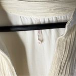 Free People  Mia Gauze Embroidered Mini Dress White Floral Size XS Photo 3