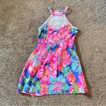 Lilly Pulitzer Kinley Dress Beckon Blue Jungle Size 6 Photo 7