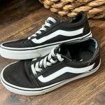 Vans  Ward Black White Skate Shoes Canvas Sneakers - Women's 7 Photo 2
