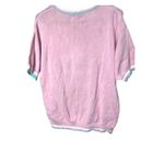 Vintage Isle Of Cotton Light Pink Seashell Beach Theme Sweater Size XL Photo 5