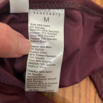 Sanctuary  Sandbar‎ Banded High-Rise Ribbed Bikini Bottoms Swimsuit size M  NWT Photo 3