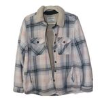 Leehanton Plaid Flannel Sweater Jacket Multiple Size M Photo 0