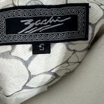 Chic White Patterned Pea Coat Photo 1