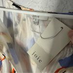 Joie NWT  Huston Dress Floral Halter Abstract Floral Tiered Cotton Blend Size L Photo 4