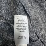 Athleta  Grey Knit V-Neck Long Sleeve Dress – Size XSP Petite – Knee Length Photo 5