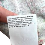 Desigual Printed Cardigan Heart Accent Sweater Sheer Back Size Medium Photo 7