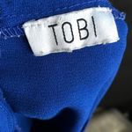 Tobi Blue Scalloped Sleeveless Tank Size S Photo 26