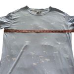 BP . Sz S Women's Blue White Printed Design Short Sleeve Night Gown PJs Photo 6