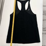 Lorna Jane Black Mesh Racerback Tank Top in Size XS Photo 6