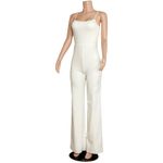 Lovers + Friends Lavinia Wide Leg Jumpsuit, White, Small Photo 6