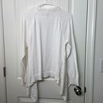 JM Collection EUC  women’s white knit drapey open‎ front cardigan sweater XL Photo 5