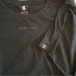 Savage X Fenty black essential classic tee shirt with embroidered logo Size XL Photo 7