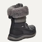 UGG NEW  Women’s Adirondack III Waterproof Fur Boot in Black/Grey Size 5 Photo 3