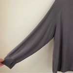 Varley Portland High Neck Midlayer Pullover Sweatshirt in Charcoal Size Large Photo 6