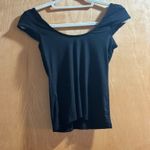 ZARA Black  Top Short Sleeve Photo 2