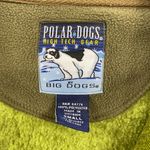 Big Dogs Polar Dogs Fleece High Tech Gear Full Zip Jacket Green Size Small Photo 4