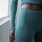 Lunya Restore Pocket Green Lounge Leggings Size XS Soft Cozy Luxury Pajama Pants Photo 2