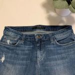 joe's jeans Rolled Skinny Ankle Midrise Jean Becky Distressed Medium Denim sz 28 Photo 8