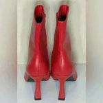 Open Edit  Red Hesper Bootie Holiday Christmas Club Party 9.5 Photo 1