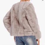 Fur Jacket Tan Size L Photo 1