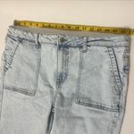 No Boundaries  Jeans Women's 14 Blue Porkchop Flare Pants Light Wash Y2K Western Photo 5