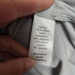 Maurice's Light Grey Eyelet Ruffle Trim Top Size XS Photo 6