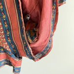 ZARA Printed Floral Crossover Jumpsuit Romper Size S V Neck Photo 7