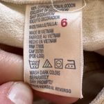 Tommy Hilfiger cropped carpenter pants cream size 6 Photo 2