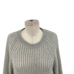 Vicolo Crewneck Sweater Balloon Sleeve Knit Mohair Acrylic Grey One Size Gray Size undefined Photo 3