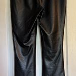 Wild Fable black faux leather pants with front slit from target. Worn once Photo 2