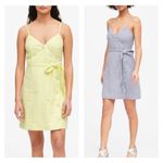 Banana Republic  light yellow button up belted linen blend strappy sundress 6 Photo 1