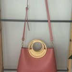 Antik Kraft NWOT  Dusty Rose 2-in-1 Crossbody Bag with Zipper Pouch Photo 2