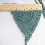 Aila Blue NEW  Free People Soraya Bikini Top,‎ green, size L Photo 3