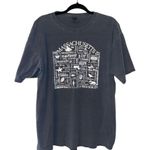 Comfort Colors Vintage Massachusetts State Graphic Tourist Souvenir T-Shirt Sz L Photo 0