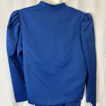 Vintage 80s/90s Sweetheart Column Dress & Puff Shoulder Jacket Set Two Piece Blue Size 6 Photo 12