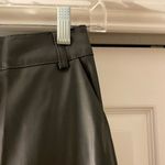 Amazon - High Waisted Straight Leg Faux Leather Pants, Black, Size S, NWT Photo 7