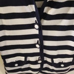 Banana Republic striped sweater jacket Photo 4
