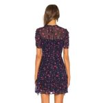Tanya Taylor  Dress Falling Floral Carti 100% Silk Ruffle Boho Mini Size 4 Photo 1