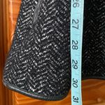 Tory Burch Senal Vest Tweed Belted Leather trim M Photo 6