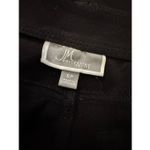 JM Collection  Petite Black Stretch Pants | Size 6P | Straight Leg Photo 2