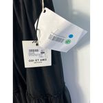 Odi et Amo Junior black tiered mesh maxi skirt. Size XS. NWT Photo 1