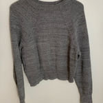 Free People Free People Steel Grey Crewneck Sweater Photo 0