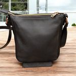 Valentino di Mario Spa Women's Black Leather Crossbody Bag Photo 1
