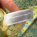 Vintage Y2K Avon Intimates blue floral garden silky slip dress, size XL Yellow Photo 8