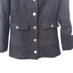 1. State 1.‎ STATE Classic Buttoned Peacoat Black NWOT Small Photo 1
