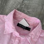 Ralph Lauren Women's Long-Sleeve Striped Roll-Tab Shirt Sleepshirt Size S Photo 3