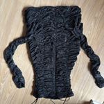 Faye Dress with Gloves in Black SAU LEE Size 0 Photo 2